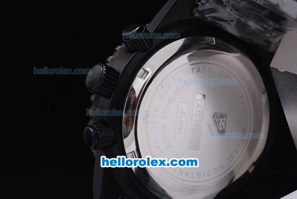 Tag Heuer Carrera Working Chronograph Full PVD with Black Dial - Click Image to Close